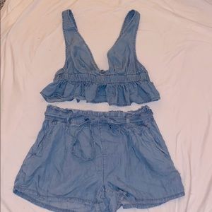 AERIE DENIM SET